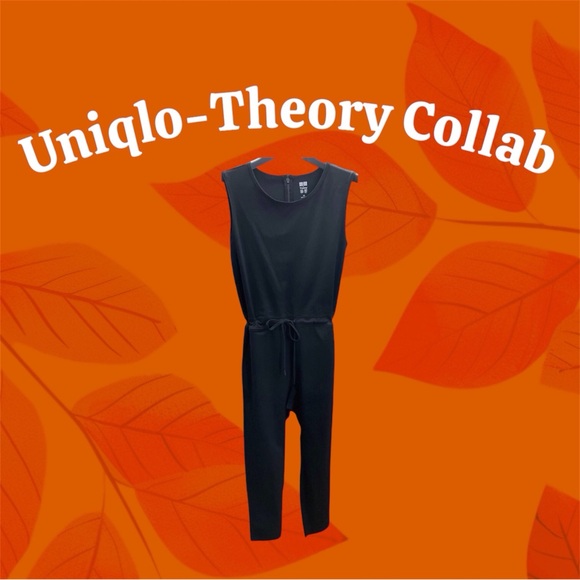 Theory Pants - Special Uniqlo-Theory collab black jumpsuit